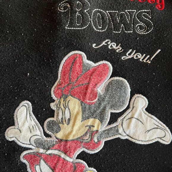 Disney Minnie Mouse peplum sweatshirt 3T - Picture 2 of 8